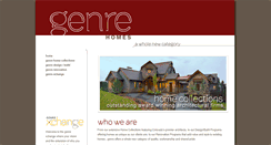 Desktop Screenshot of genrehomes.com